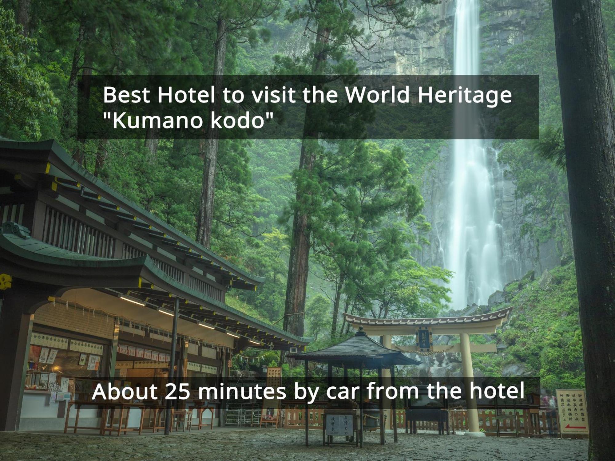 Kamenoi Hotel Nachi Katsuura Kumano Kodo Nachikatsuura Exteriör bild
