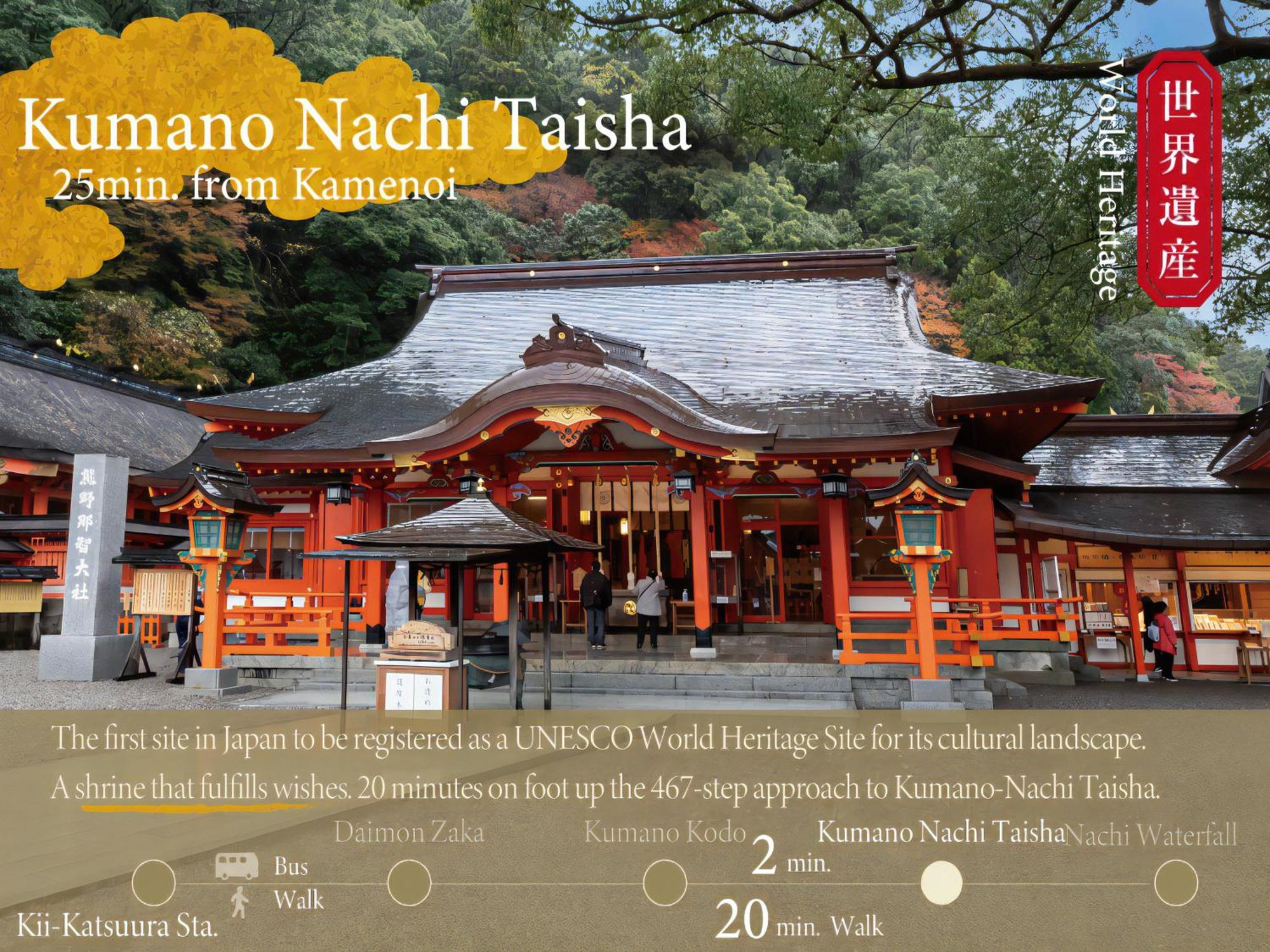 Kamenoi Hotel Nachi Katsuura Kumano Kodo Nachikatsuura Exteriör bild
